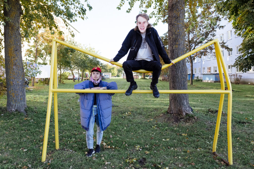 Kristina Mirjam Villand ja Sidney Lepp. Foto: Joosep Kivimäe